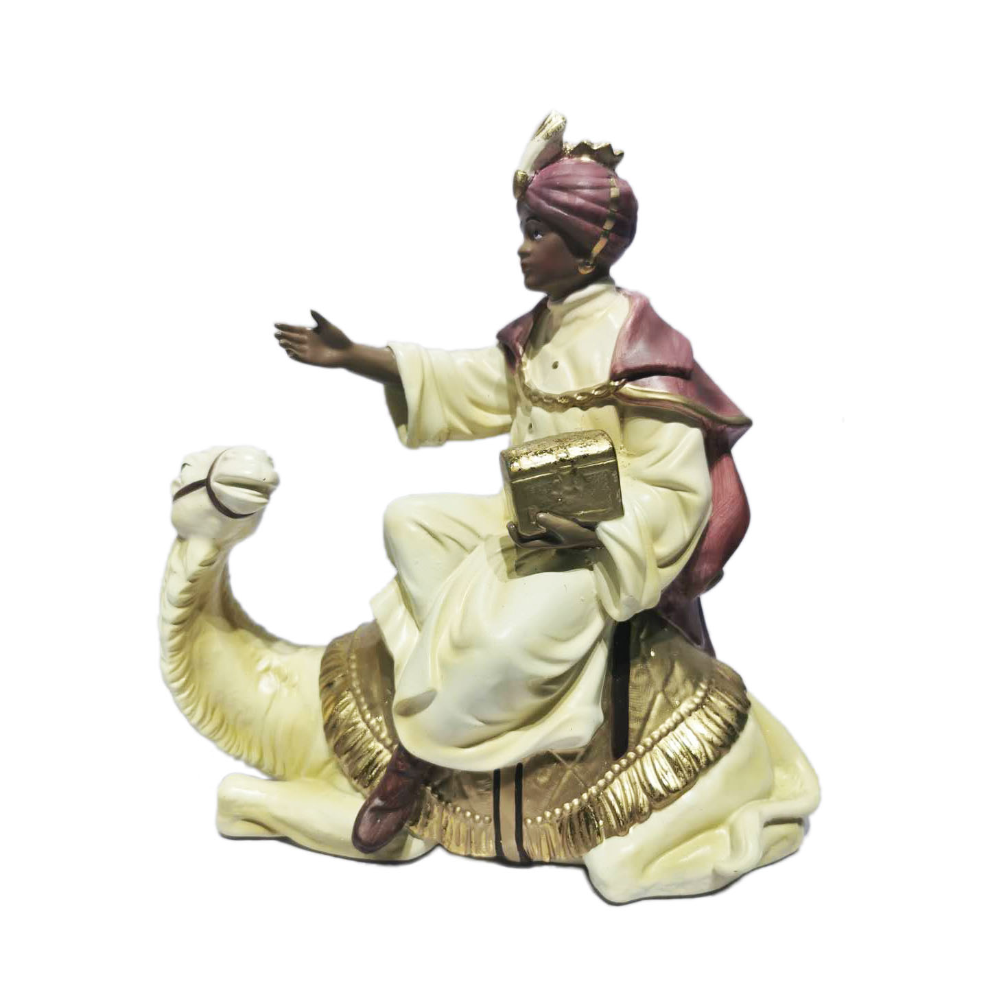 Religiöse handgefertigte Heilige Familie Weihnachten 11-teiliges Set Krippenfiguren Dekorative Statue
