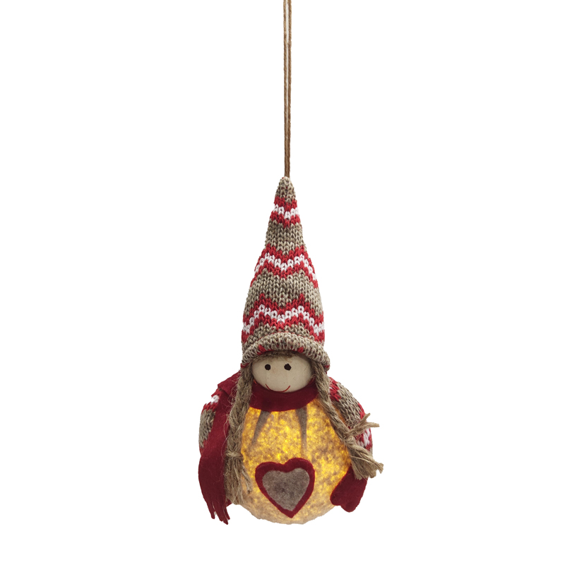 christmas tree hanging gnome toy