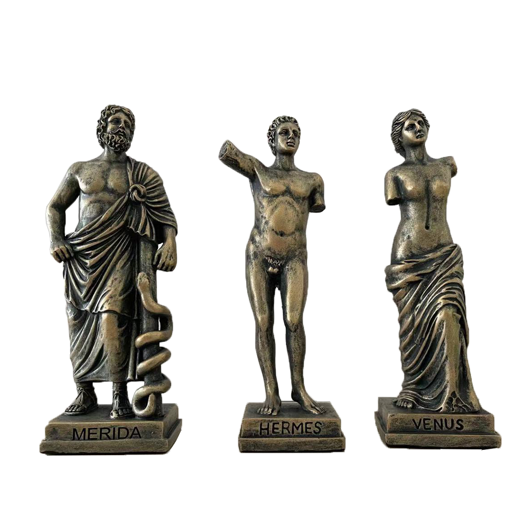 polyresin crafts bronze figurines